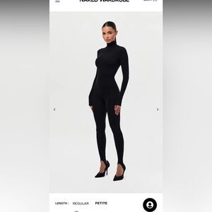 Naked wardrobe jumpsuit